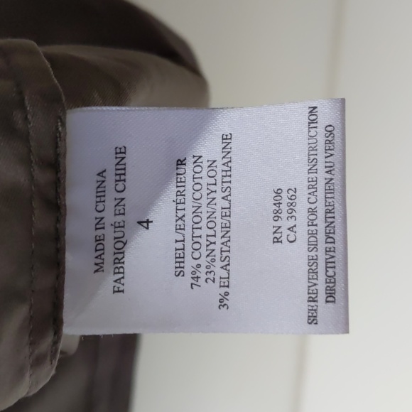 Theory Short Sleeve Shirt Dress Brown Women's 4 - Picture 5 of 6